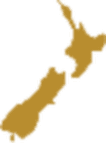 Map of New Zealand